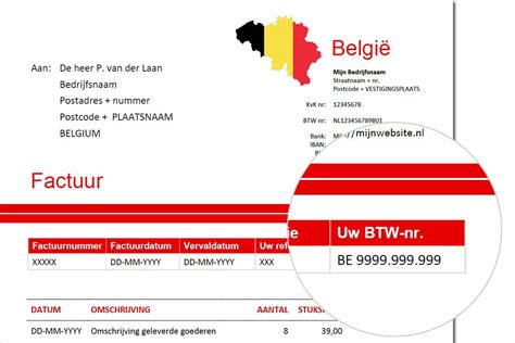 Btw nederland belgië particulier